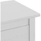  Komoda Hill bijela 79 x 40 x 80 cm od masivne borovine | shoptok.hr
