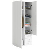 MID.YOU omara za oblačila, bela | Shoptok.si