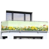 Maximex Rumen/zelen plastičen balkonski zastor 500x85 cm Butterfly – | Shoptok.si