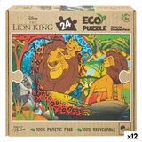  Dječje Puzzle The Lion King Dvostrano 24 Dijelovi 70 x 1,5 x 50 cm (12 kom.) Cijene