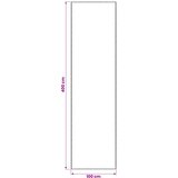  Tepih Krem 100 x 400 cm 100% poliester 3 mm Mogu se prati | shoptok.hr