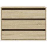  Kutna komoda s ladicama boja hrasta sonome 80x41x58 cm drveni | shoptok.hr