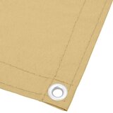 Balkonski zaslon boja pijeska 75x1000 cm 100 % poliester Oxford | shoptok.hr