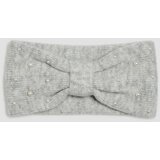 Marisse Gray Knit Headband | Shoptok.si