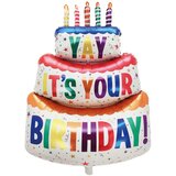 Festa Falseto, balon, torta, 62*102cm | Eponuda.com