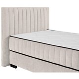 MID.YOU POSTELJA Z VZMETNICO 120 cm x 200 cm , tekstil, leseni material bež | Shoptok.si