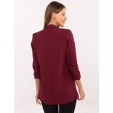 Italy Moda Jacket-IT-MA-7684.81-burgundy Cene