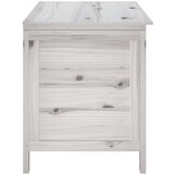  Vrtna kutija za pohranu bijela 99x49,5x58,5 cm masivna jelovina | shoptok.hr