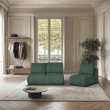 Rodier Zelena sedežna garnitura iz tkanine bouclé 164 cm Mirel – | Shoptok.si