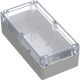 TRU COMPONENTS 6U07241208437 TC-13865180 industrijsko kućište 240.2 x 120.1 x 75.1 ABS-PC svijetlosiva, prozirna 1 kom. | Eponuda.ba