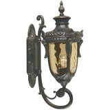 Elstead Lighting Elstead Philadelphia 1 luč Zunanja srednja stenska svetilka Stara bronasta IP44, E27, (22099990) | Shoptok.si