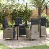 vidaXL set od 5 vrtnih jela svjetlosive boje | shoptok.hr