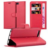 Cadorabo Ohišje, združljivo z OnePlus 5 v rdeče sladkorno jabolko - Zaščitni ovitek z magnetnim zapiranjem, stoječo funkcijo in režo za kartice, (20560433) | Shoptok.si