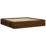  Za krevet smeđi hrast 200 x 200 cm | shoptok.hr