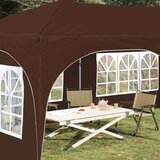  Zložljivi šotor za zabave 575 x 288 x 245 cm Rjava, (5000248604) | Shoptok.si