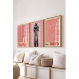 WALLXPERT Ç-300755 - 3040 Višenamenski Set Dekorativnih Slika (3 Komada) | Eponuda.com