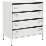  Komoda bijela 68x39x73,5 cm hladno valjani čelik | shoptok.hr