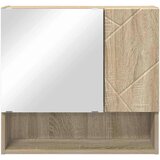 vidaXL ogledalna omara sonoma hrast 59 x 17 x 55 cm konstruiran les | Shoptok.si