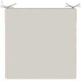 Jastučić za sjedalo od 1 dijela SOEST 100% poliester Bijela - Bijela (melange) 60 x 60 x 5 cm 1 | shoptok.hr
