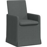 vidaXL Jedilni stoli 2 pcs Temno siva 57 x 67 x 95 cm blago, (5000093007) | Shoptok.si