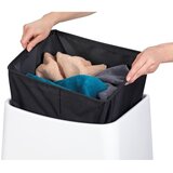 Wenko 22949100 - Stolica WING 45x48 cm bela/crna | Eponuda.com