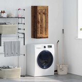 vidaXL Zidni ormarić Staro drvo 34,5 x 34 x 90 cm Konstruirano drvo | shoptok.hr