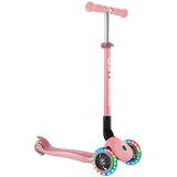 Globber romobil Primo svjetleći kotači, sklopivi - pastelno ružičasta | shoptok.hr