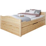 MID.YOU Raztegljiva Postelja Leni, 140x200, Bor, Masivno | Shoptok.si