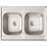  Ormar ispod sudopera Porto s Lavabo - Umivaonikom bijeli 80x46x84 5 cm od drva | shoptok.hr