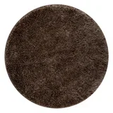 Kopalniška preproga SYNERGY krog, glamour, nedrseča, mehka - lurex bež cercle 50 cm, (5000164307)