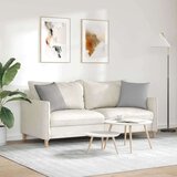 vidaXL jastučići za sofu 2 pcs siva 45 x 45 cm tkanina | shoptok.hr