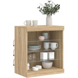  Komoda s LED svjetlima boja hrasta sonome 60 5x37x67 cm | shoptok.hr