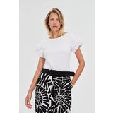 Marisse White Puff Sleeve Blouse | ePonuda.com