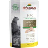  Varčno pakiranje Almo Nature HFC Natural Plus 24 x 55 g - Piščančja bedra | shoptok.hr
