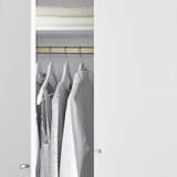 Bessagi Home Garderobna Omara Milo, Bela, Klasična Vrata | Shoptok.si