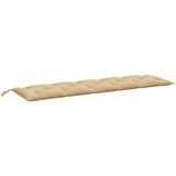  Jastuci za vrtnu klupu 2 kom svjetlosivi 180x50x7 cm tkanine | shoptok.hr