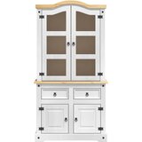  Kreveta Corona Bijelo 100 x 48,5 x 179 cm Čvrsto borovo drvo | shoptok.hr