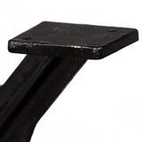  Noge za stolić za kavu 2 kom u obliku slova O lijevano željezo | shoptok.hr