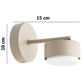 Brilagi LED RGB prigušiva zidna lampa MONO 1xGX53/14W/230V Wi-Fi Tuya bež | Eponuda.com