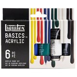 LIQUITEX Basics Set akrilnih boja (Razvrstano po boji, 6 Kom. x 22 ml, Tuba) Cijene