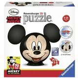 Ravensburger 3D puzzle - Mickey - 72 dela Cene