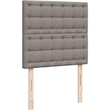  Krevet s oprugama i madracem smeđesivi 80x200 cm od tkanine | shoptok.hr