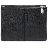 Shelvt Small black women's faux leather wallet | shoptok.hr