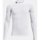 Under Armour T-Shirt UA HG Armour Mock LS-WHT - Boys Cijene