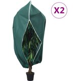  Navlake za biljke od flisa s patentom 2 kom 70 g/m² 1,55x1,55 m | Eponuda.com