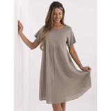 Italy Moda Dress-MO-SK-1005.67-dark beige Cijene