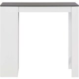 vidaXL Barski stol s policom bijeli 110 x 50 x 103 cm | shoptok.hr