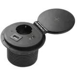 ugradna utičnica Ø80 mm sa bežičnim punjačem