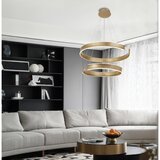  LED Visilica na sajli MARLEN LED/84W/230V zlatna Slike