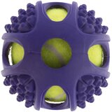 Pasja igrača Gumijasta tenis žoga 2v1 - Varčno pakiranje: 2 kosa Ø 6 cm | shoptok.hr